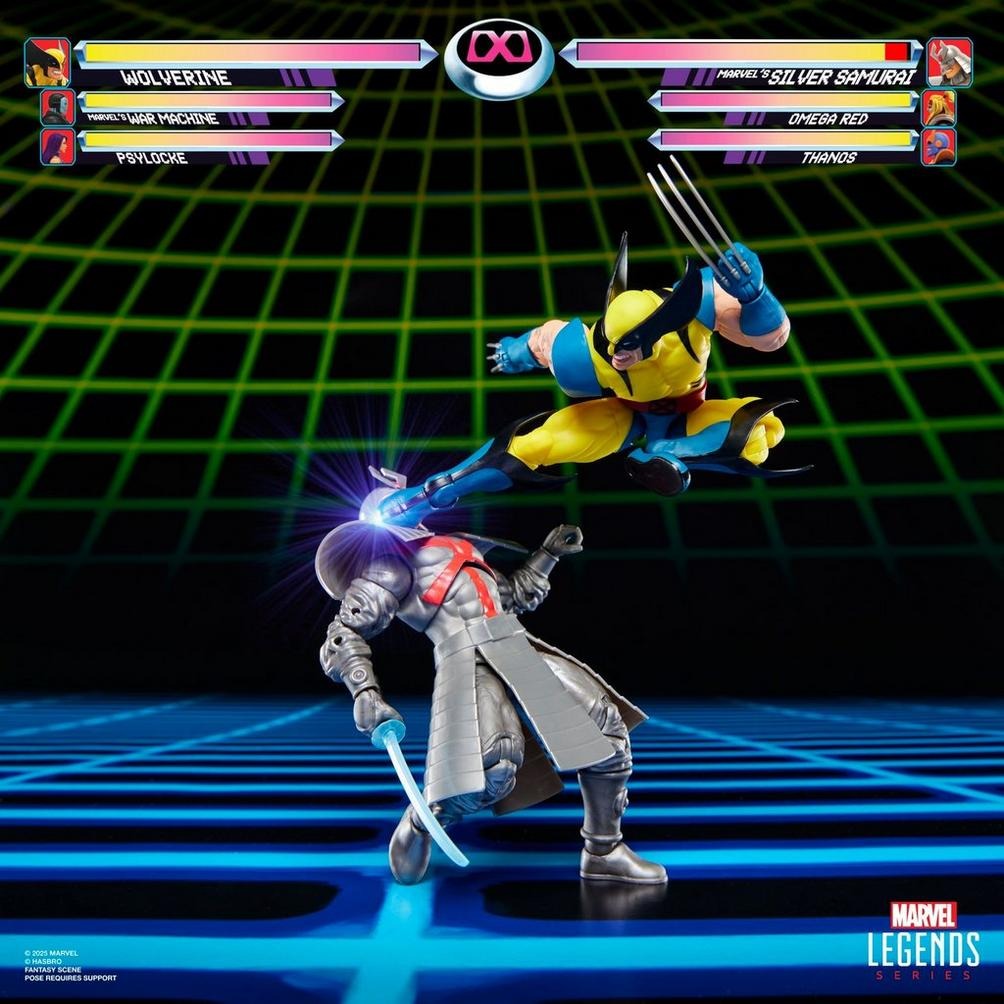 Wolverine Vs. Silver Samurai MVC2 Gamerverse Hasbro Marvel Legends 2-Pack
