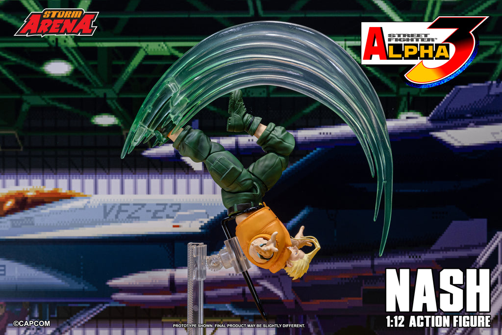 Charlie Nash Street Fighter Alpha 3 Storm Arena Action Figure