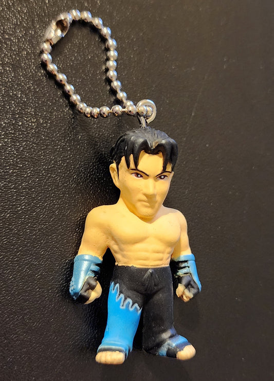 Jin Kazama Tekken 3 Vintage Keychain (2P Version)