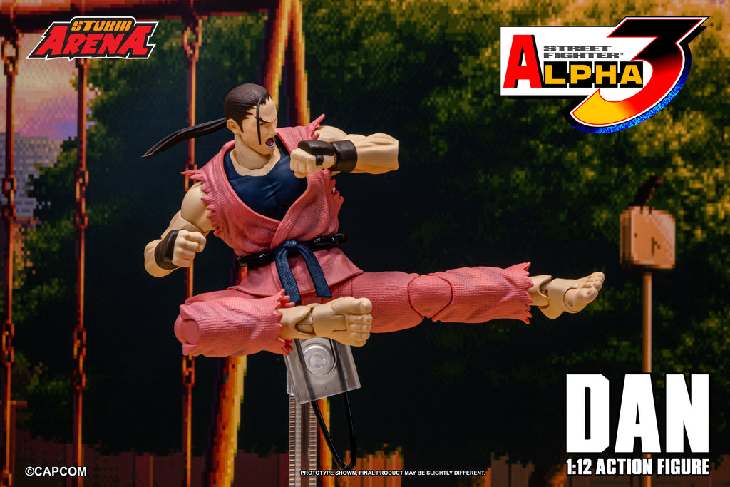 Dan Hibiki Street Fighter Alpha 3 Storm Arena Action Figure