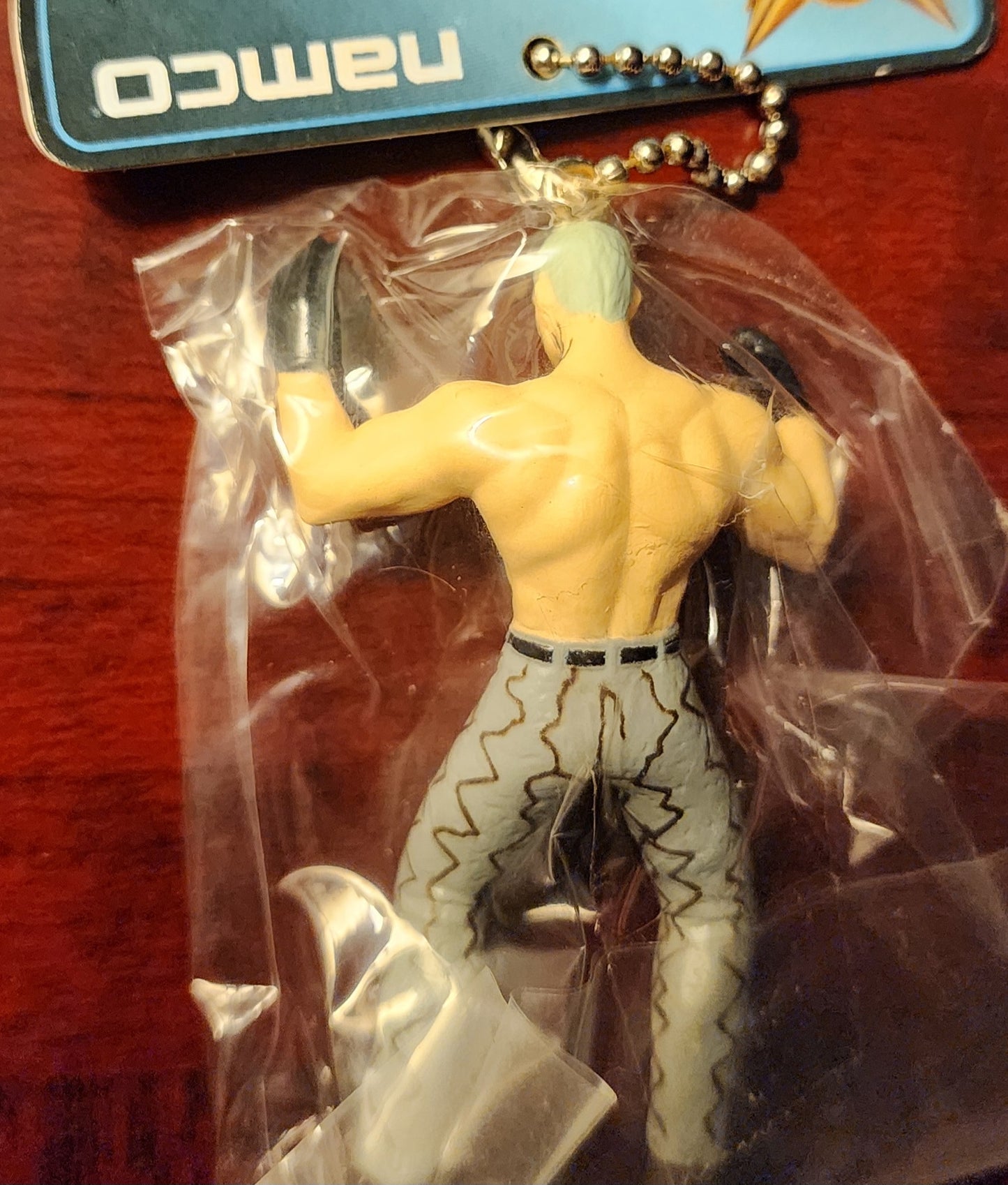 Bryan Fury Tekken 3 / Tekken Tag Tournament Vintage Keychain Figure