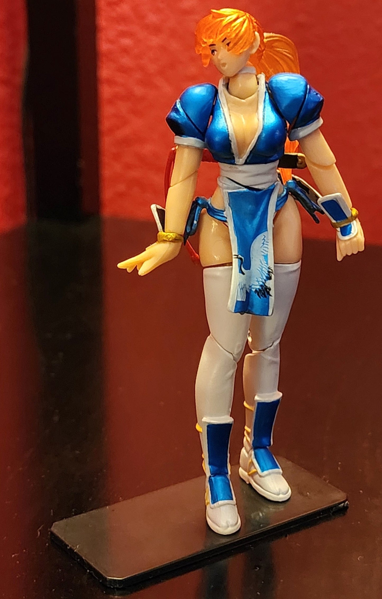 Kasumi (Blue Outfit) Dead or Alive Kaiyodo KT Figure Collection DX