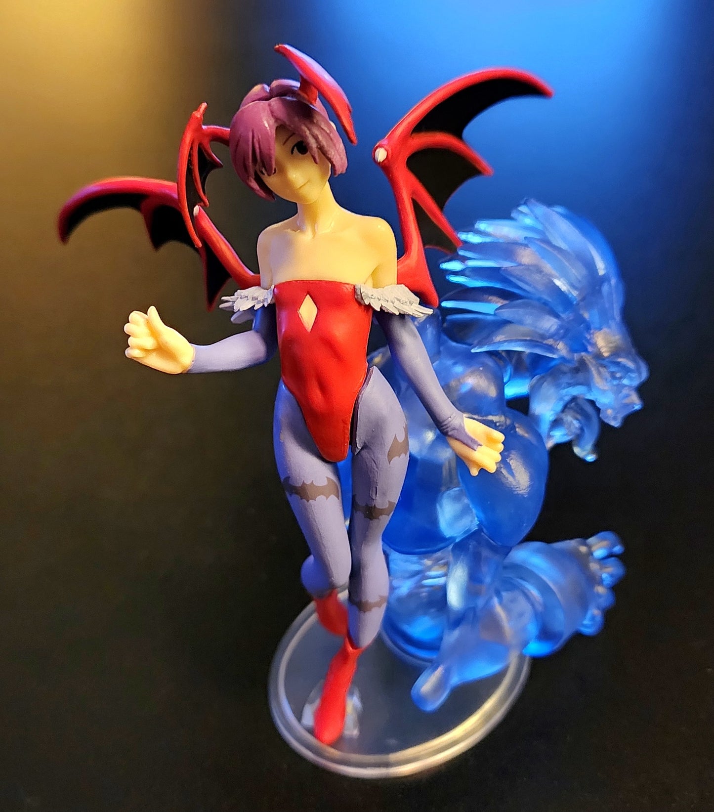 Lilith Aensland Namco × Capcom Figure (with Lord Raptor / Zabel Base)