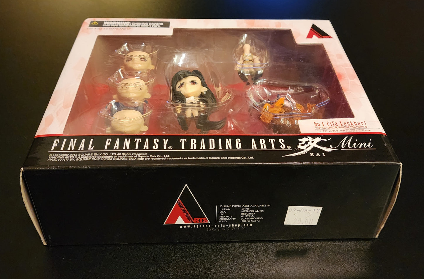 Tifa Lockheart + Red XIII Final Fantasy Trading Arts Kai Mini Figure (Sealed)