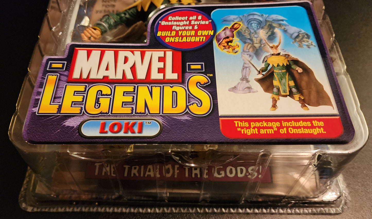 Marvel Legends Loki Action Figure (includes Onslaught right arm)