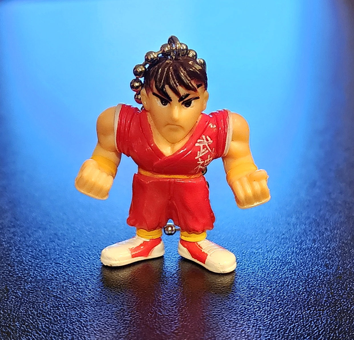 Guy Street Fighter Alpha Vintage Keychain Figure