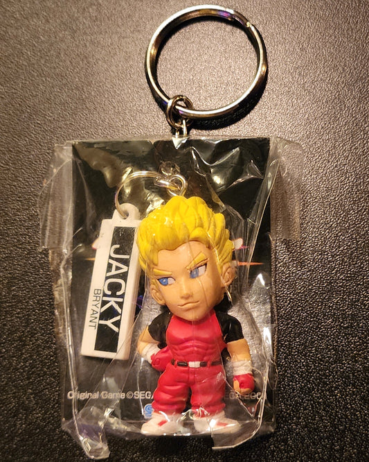 Jacky Bryant Virtua Fighter 4 Vintage Keychain Figure