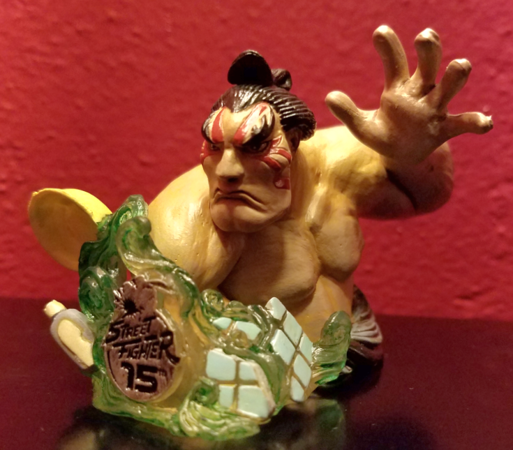 E. Honda Street Fighter 15th Anniversary Mini Bust Figure by FiguAx