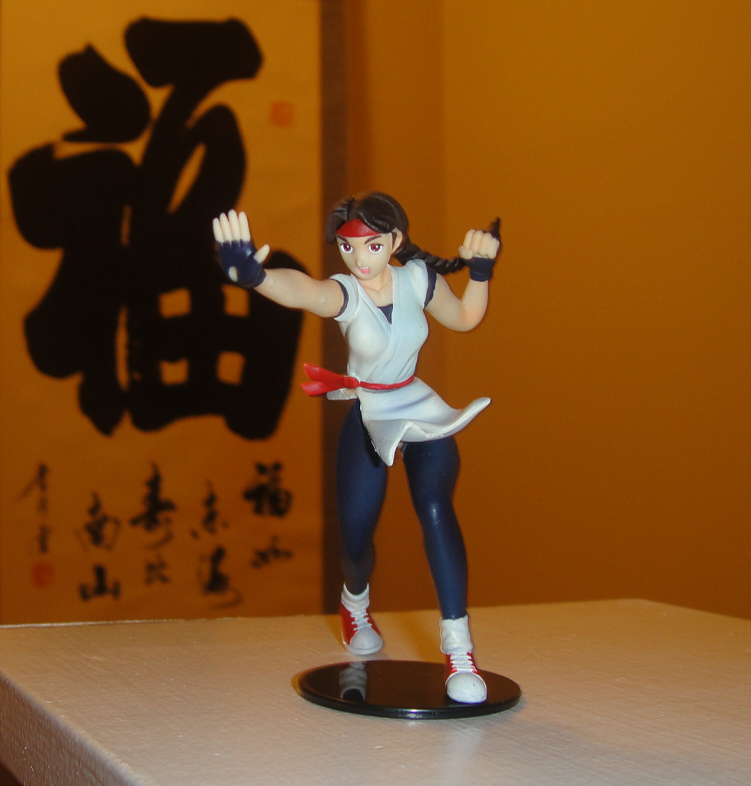 Yuri Sakazaki Capcom Vs. SNK SR Series Gashapon Figure