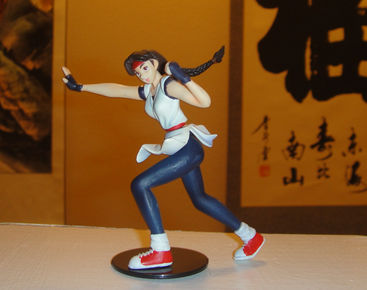 Yuri Sakazaki Capcom Vs. SNK SR Series Gashapon Figure