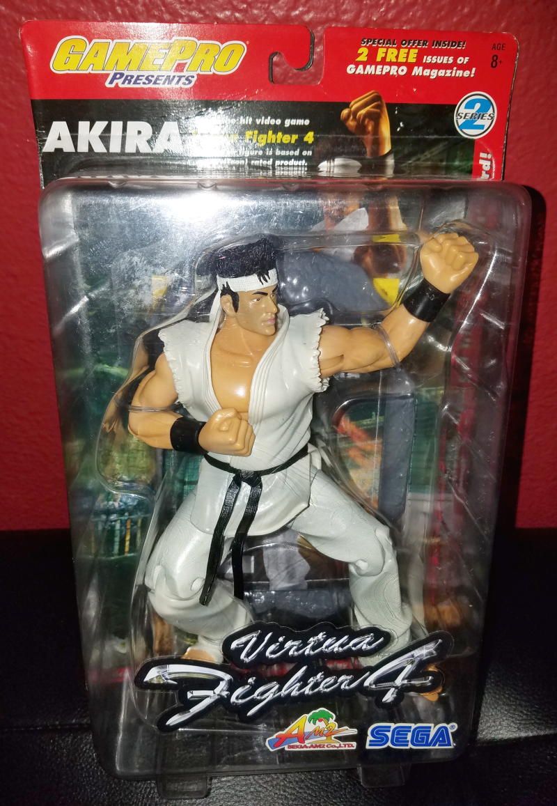 Akira Yuki Virtua Fighter 4 "GamePro Presents" Joyride Studios Action Figure