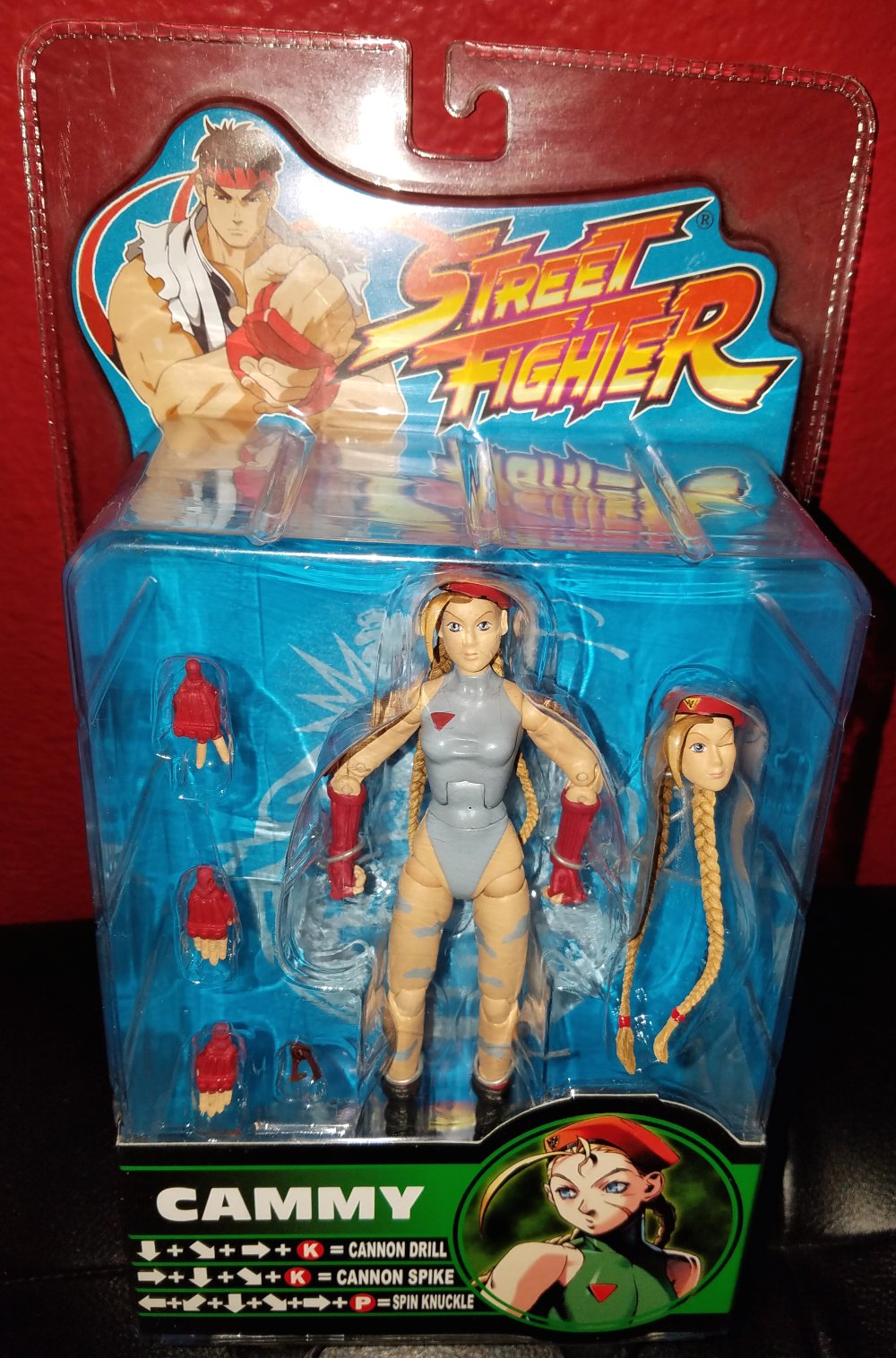 Cammy SOTA Action Figure - Round 2 (RARE Gray Version)