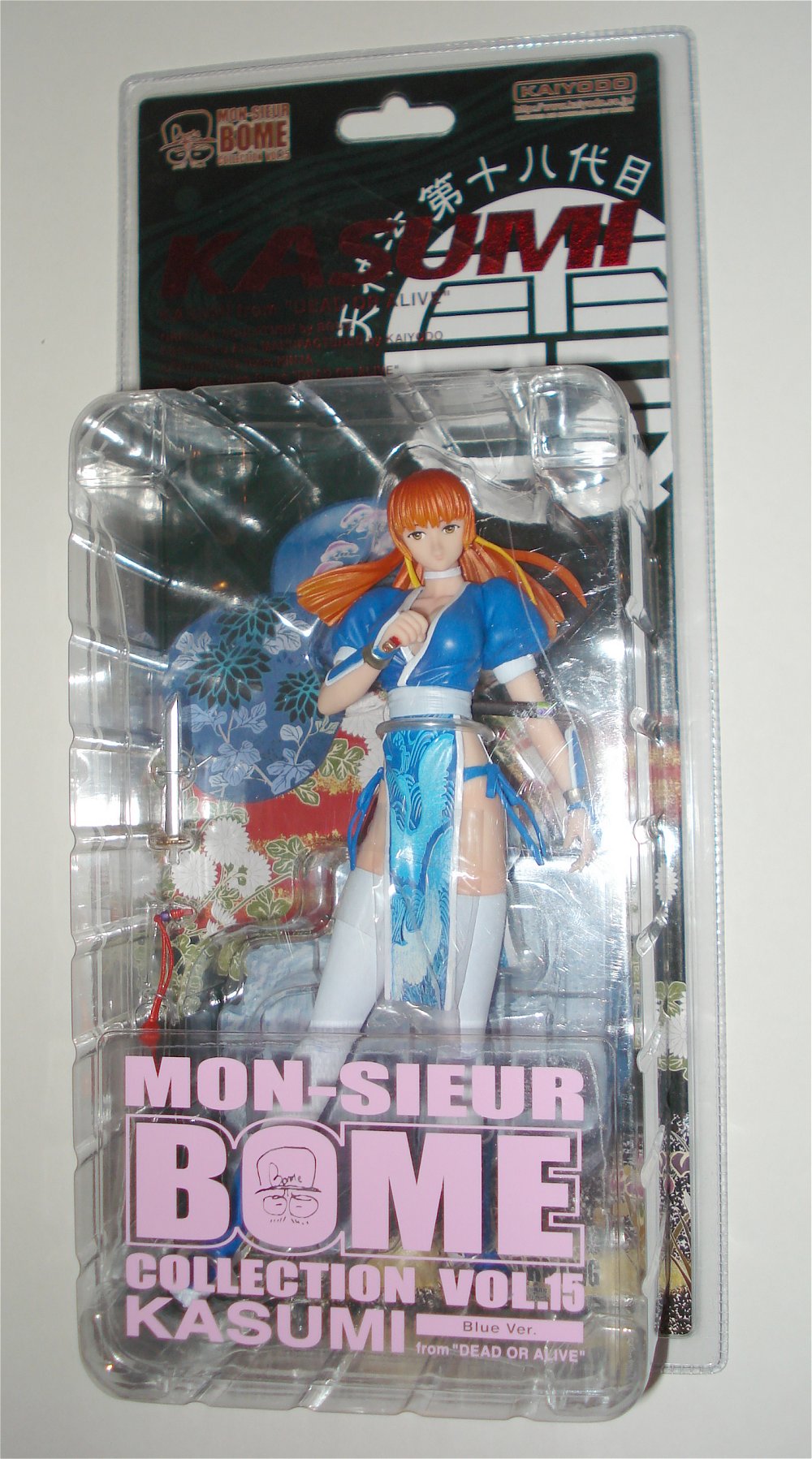 Kasumi Kaiyodo DOA action figure Mon-Sieur Bome Collection Vol. 15