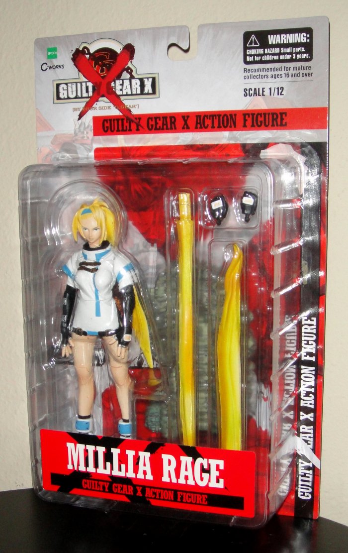 Millia Rage Guilty Gear X Epoch Action Figure (Sealed)