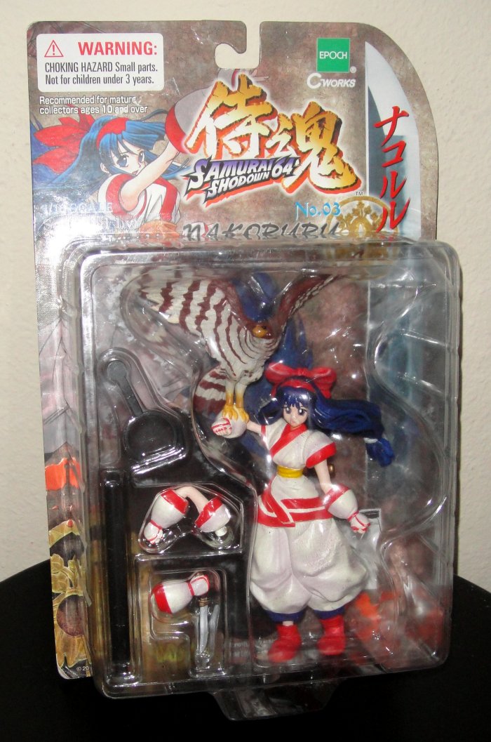 Nakoruru Samuai Shodown 64 Action Figure by Epoch (Sealed)