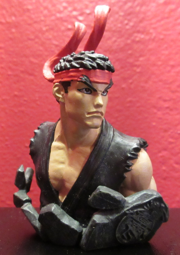 Ryu Street Fighter 15th Anniversary Mini Bust Figure (Black Version)