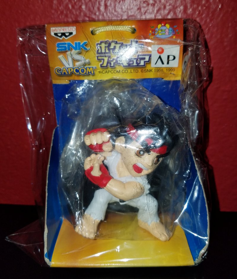 SNK Vs. Capcom Ryu - Chibi Capsule Prize Figure (Sealed)