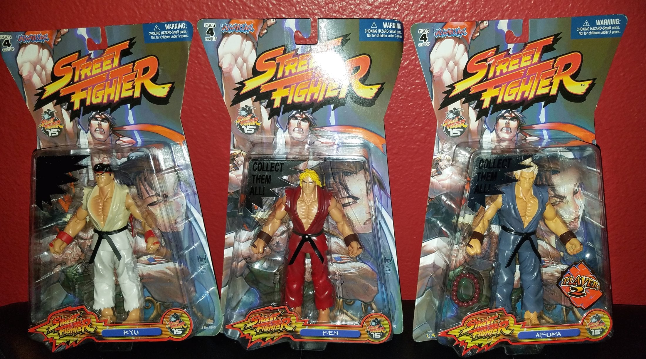 Figurine Street Fighter - 15th Anniversary - Jazwares.inc Figurine Street Fighter - 15th Anniversary - Jazwares.inc